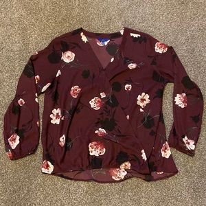 Apt 9 Floral Blouse